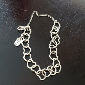 Guc James Avery Connected hearts charm bracelet